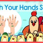 انیمیشن کودکانه آهنگ شستن دست‌ها